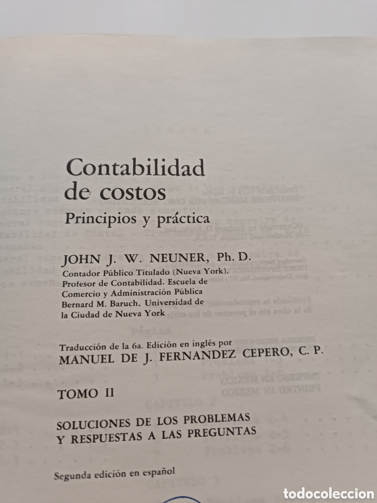 Libros de segunda mano: 2 TOMOS CONTABILIDAD DE COSTOS - Foto 2