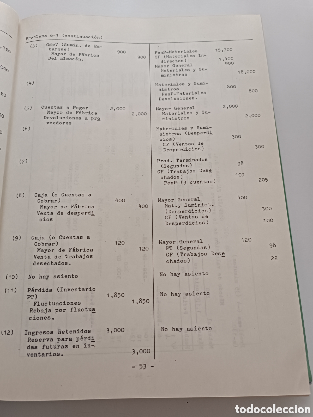 Libros de segunda mano: 2 TOMOS CONTABILIDAD DE COSTOS - Foto 5