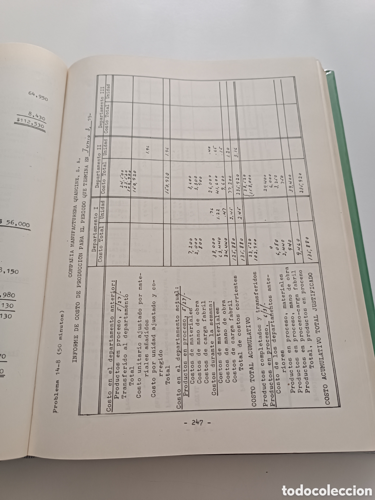 Libros de segunda mano: 2 TOMOS CONTABILIDAD DE COSTOS - Foto 6
