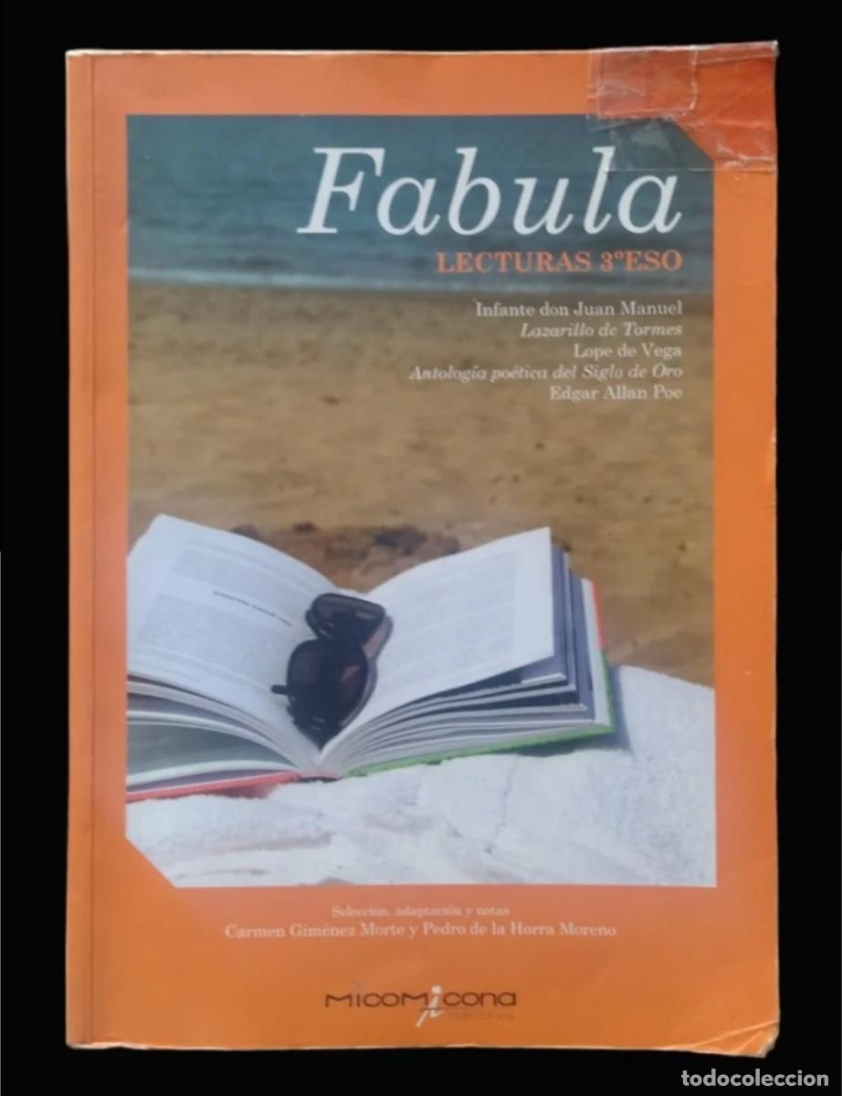Libros de segunda mano: FABULA. LECTURAS 3&deg;ESO. 2016 MICOMICONA. - Foto 1