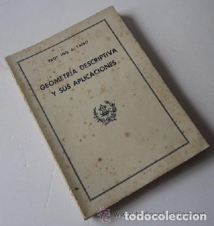 Libros de segunda mano: GEOMETRIA DESCRIPTIVA Y SUS APLICACIONES - 2 TOMOS - Foto 2