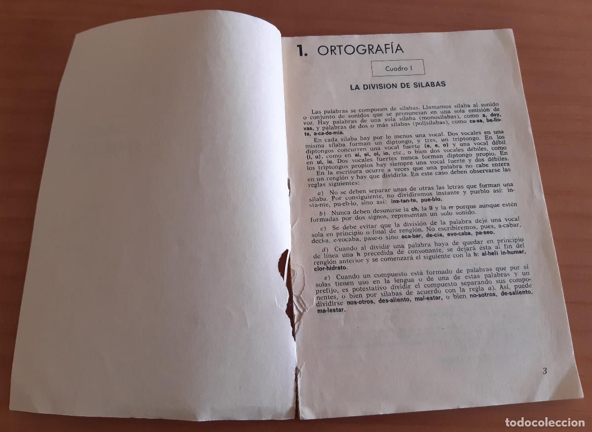 Libros de segunda mano: AP&Eacute;NDICE GRAMATICAL - 80 P&Aacute;GINAS - 19 X 13 CMS. - Foto 2