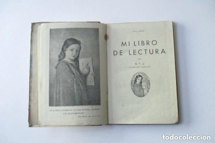 Libros de segunda mano: MI LIBRO DE LECTURA - ED. STJ 1947 - Foto 2