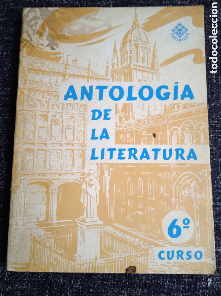 Libri di seconda mano: LITERATURA ANTOLOGIA, 6&ordm; CURSO, -ED. EDEL-VIVES