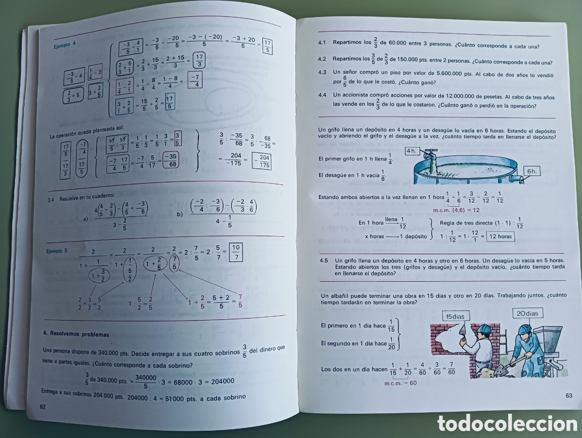 Libros de segunda mano: Matem&aacute;ticas 8 EGB editorial magisterio - Foto 5