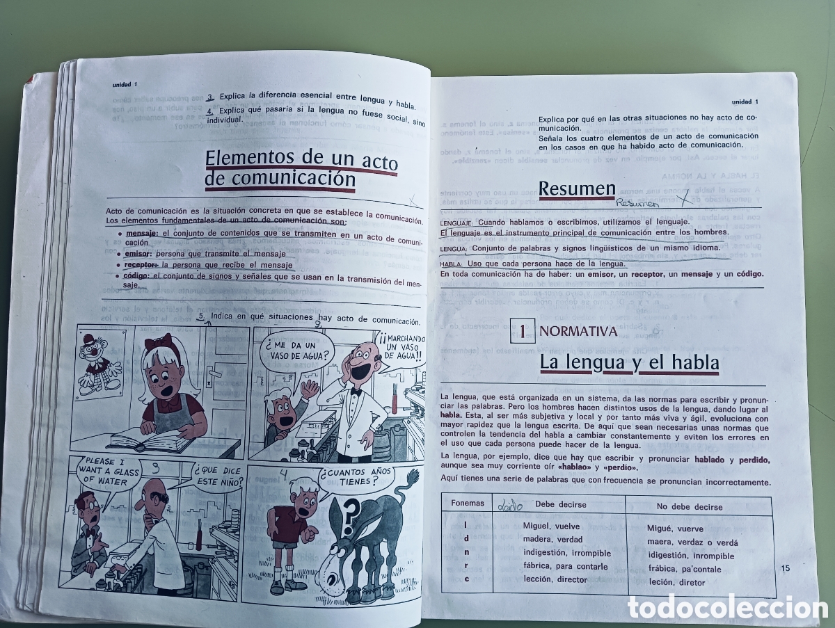 Libros de segunda mano: Lenguaje 5 EGB Editorial Santillana - Foto 5