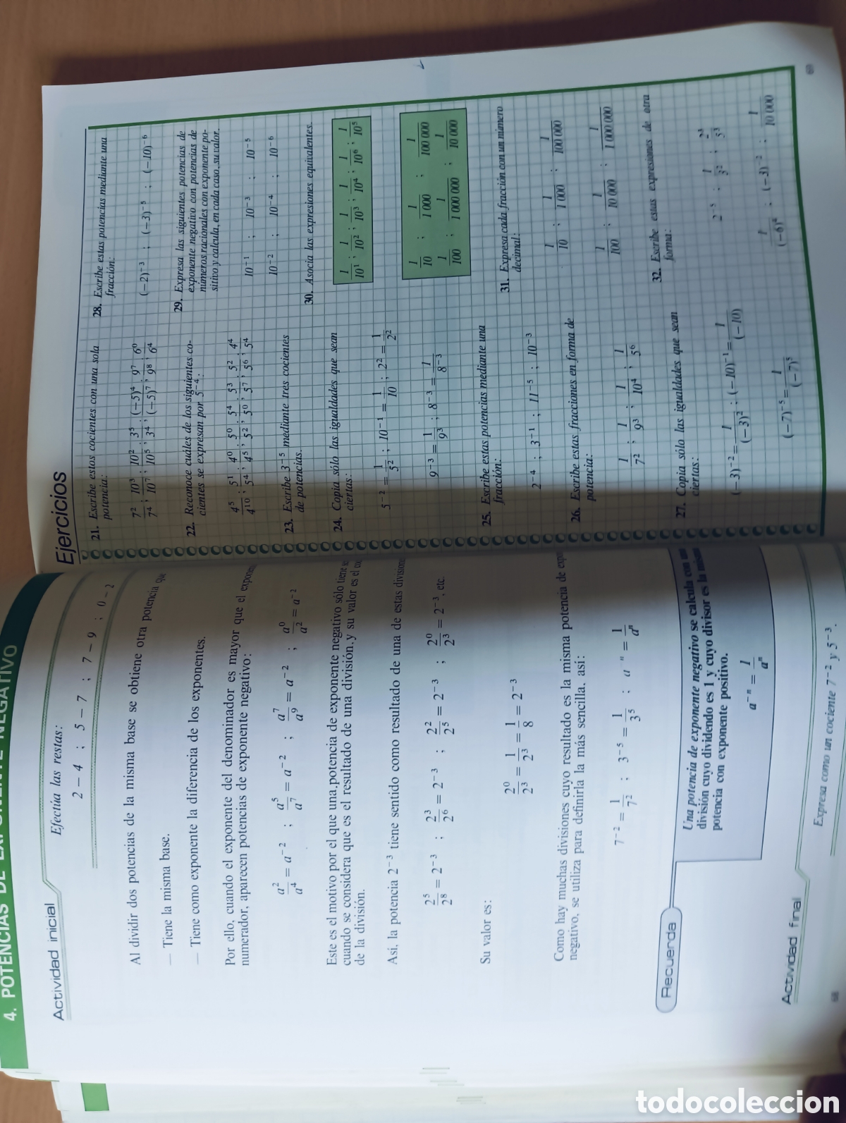 Libros de segunda mano: Matem&aacute;ticas 7 EGB Algaida - Foto 5