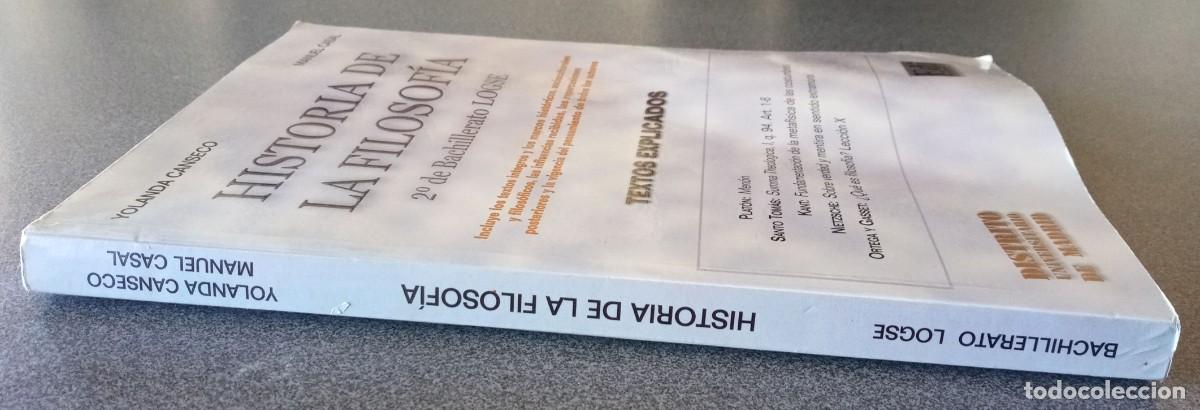 Libros de segunda mano: Historia De La Filosof&iacute;a 2&ordm; Bachillerato - Foto 3