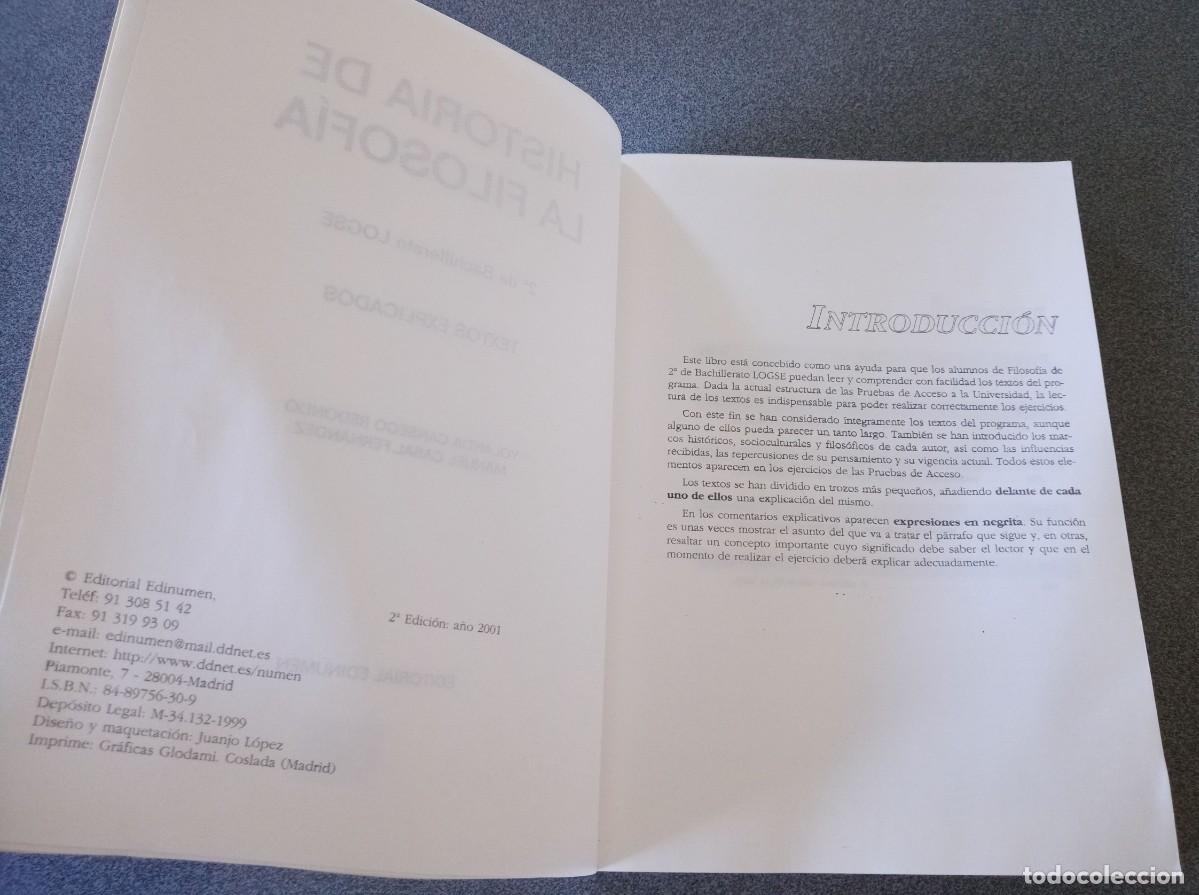Libros de segunda mano: Historia De La Filosof&iacute;a 2&ordm; Bachillerato - Foto 5