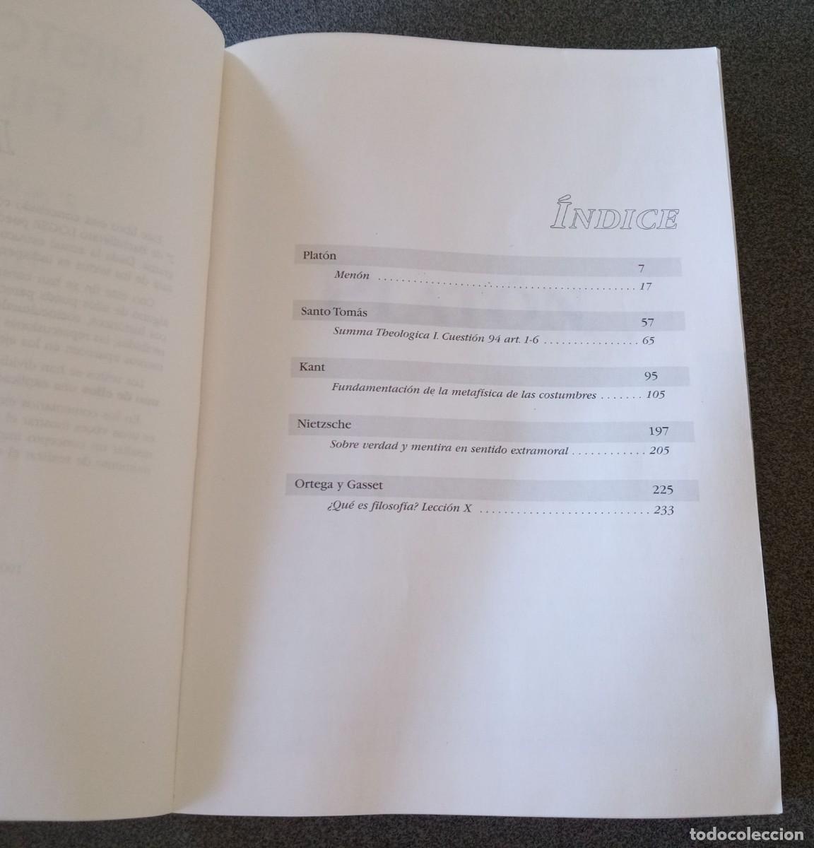 Libros de segunda mano: Historia De La Filosof&iacute;a 2&ordm; Bachillerato - Foto 6