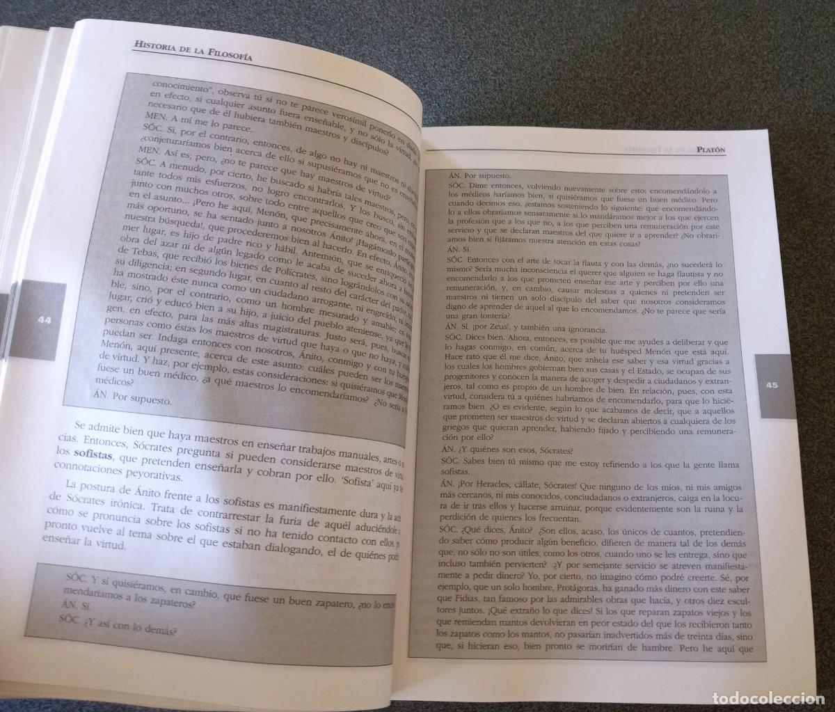 Libros de segunda mano: Historia De La Filosof&iacute;a 2&ordm; Bachillerato - Foto 8