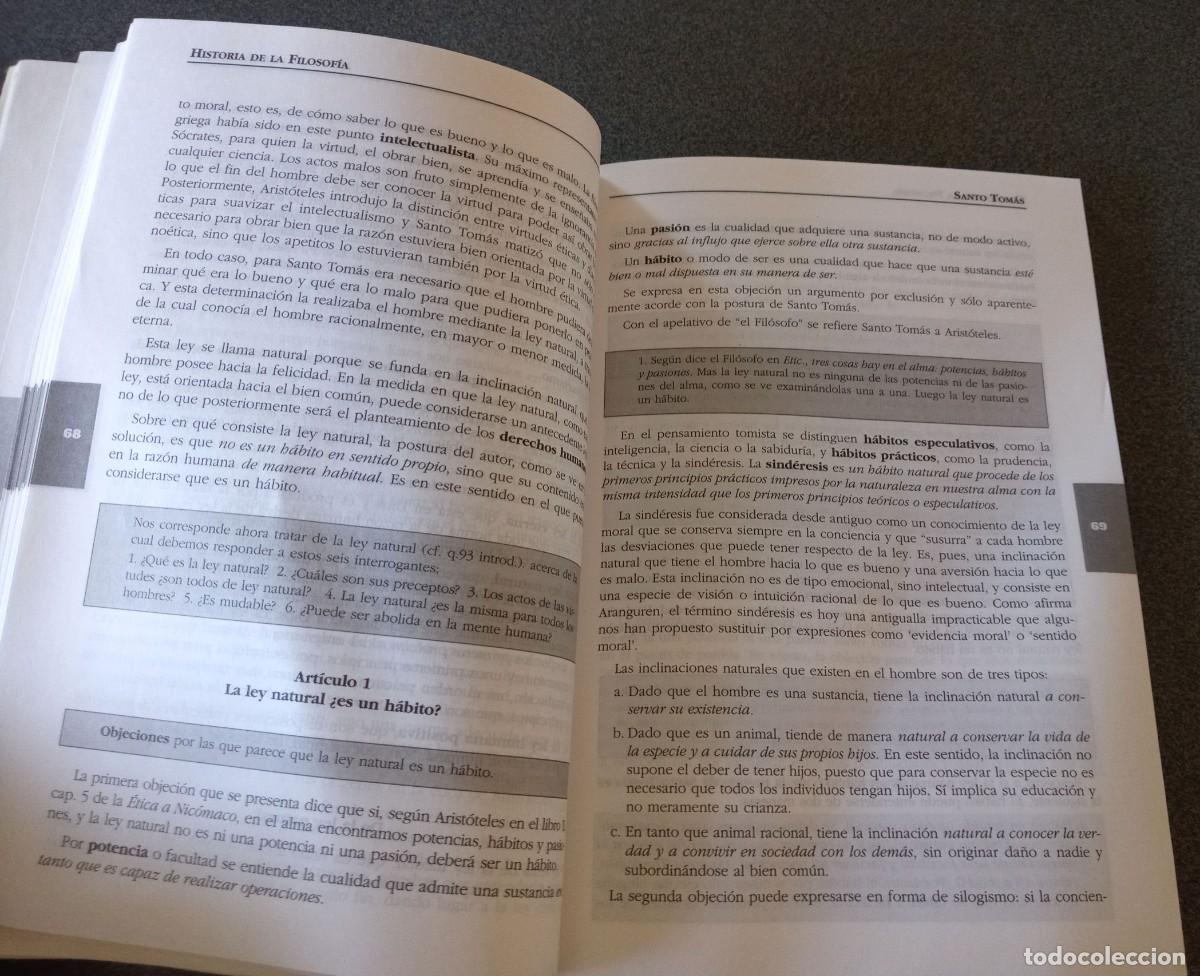 Libros de segunda mano: Historia De La Filosof&iacute;a 2&ordm; Bachillerato - Foto 10