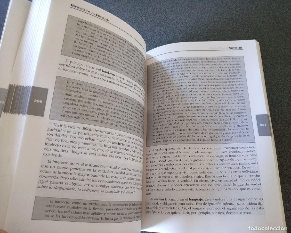 Libros de segunda mano: Historia De La Filosof&iacute;a 2&ordm; Bachillerato - Foto 11