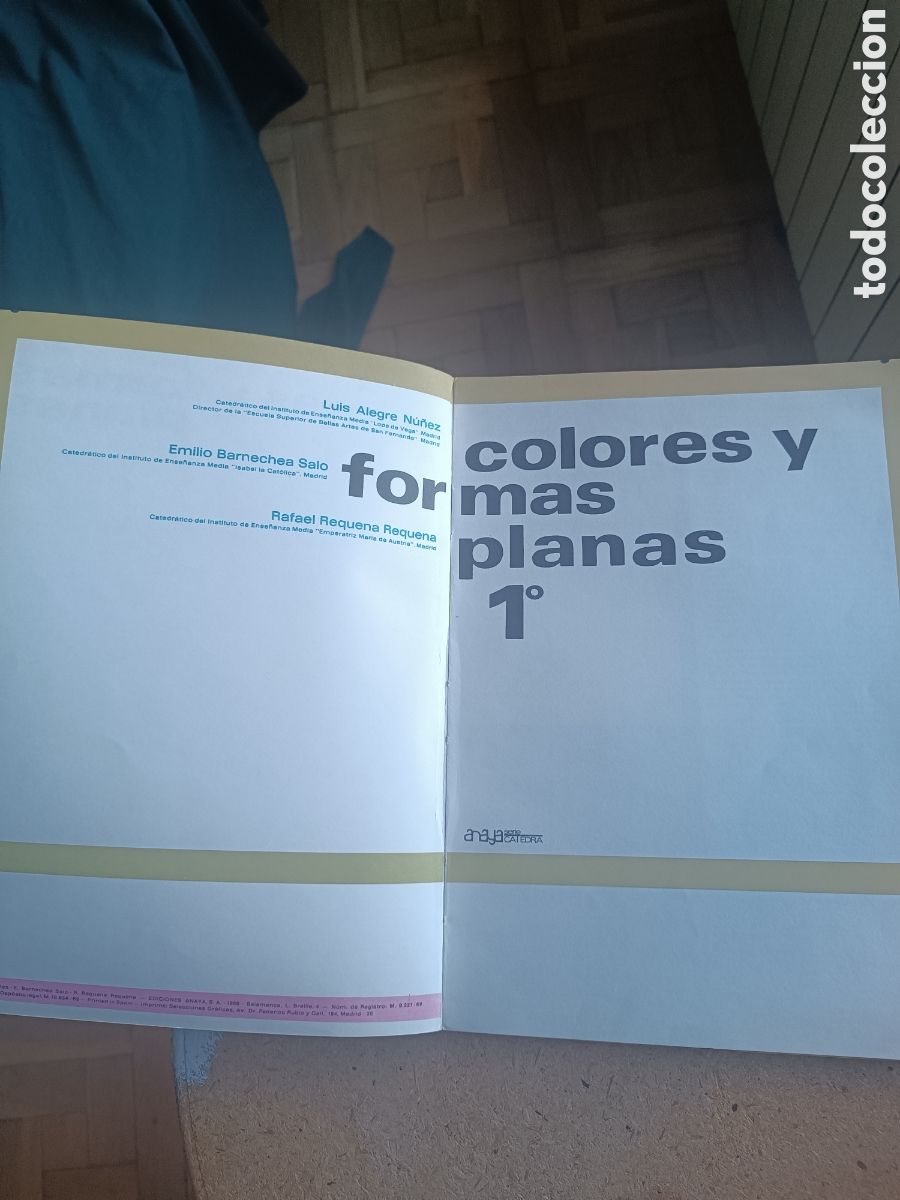 Libros de segunda mano: Colores y formas planas 1 Anaya - Foto 2