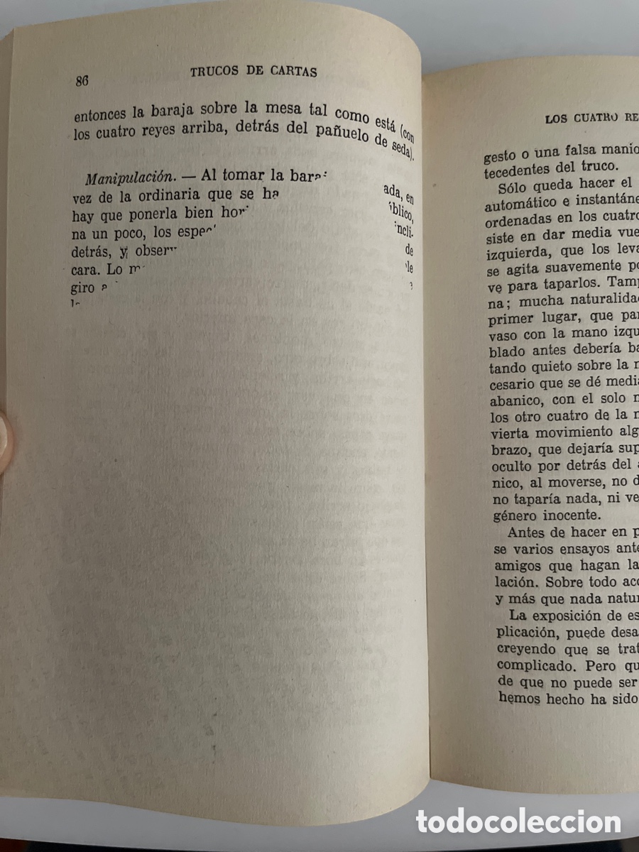 Libros de segunda mano: Juego de Manos. Profesor Boscar - Foto 4