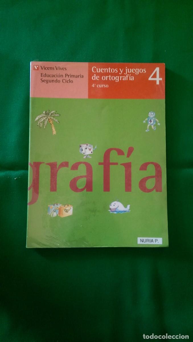Second hand books: CUENTOS Y JUEGOS DE ORTOGRAFIA 4&ordm; PRIMARIA (MANUSCRITO)