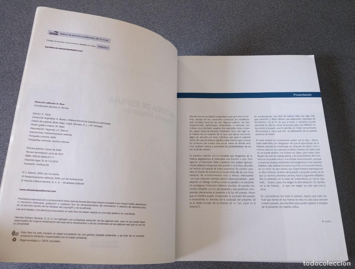 Libros de segunda mano: Historia De Espa&ntilde;a Bachillerato - Foto 6