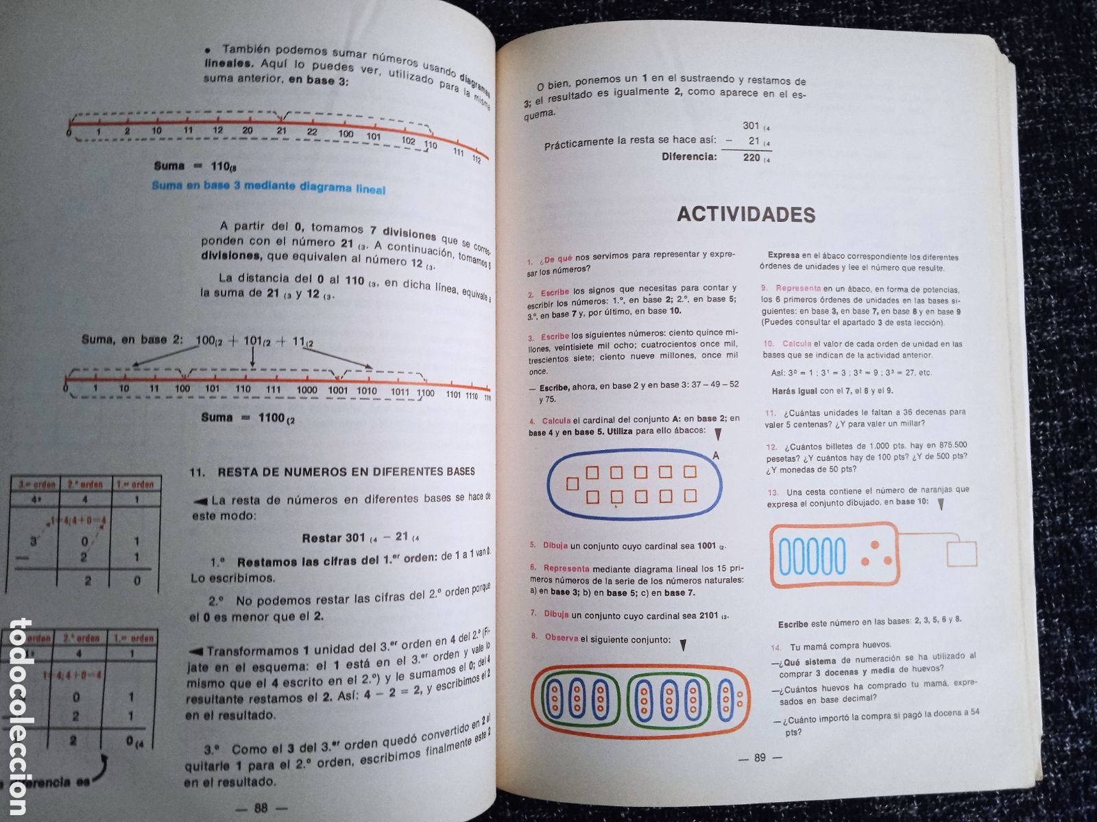 Libros de segunda mano: MATEM&Aacute;TICAS 5 EGB / &Aacute;LVAREZ -ED. MI&Ntilde;&Oacute;N 1977 - Foto 2