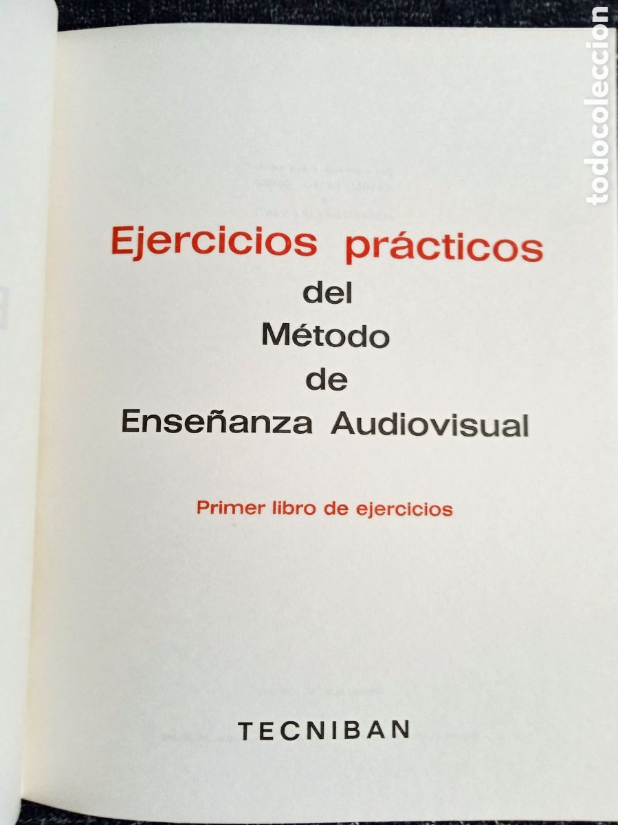 Libros de segunda mano: ESTENOTIPIA EJERCICIOS PRACTICOS DEL METODO DE ENSE&Ntilde;ANZA AUDIOVISUAL - TECNIBAN - Foto 2