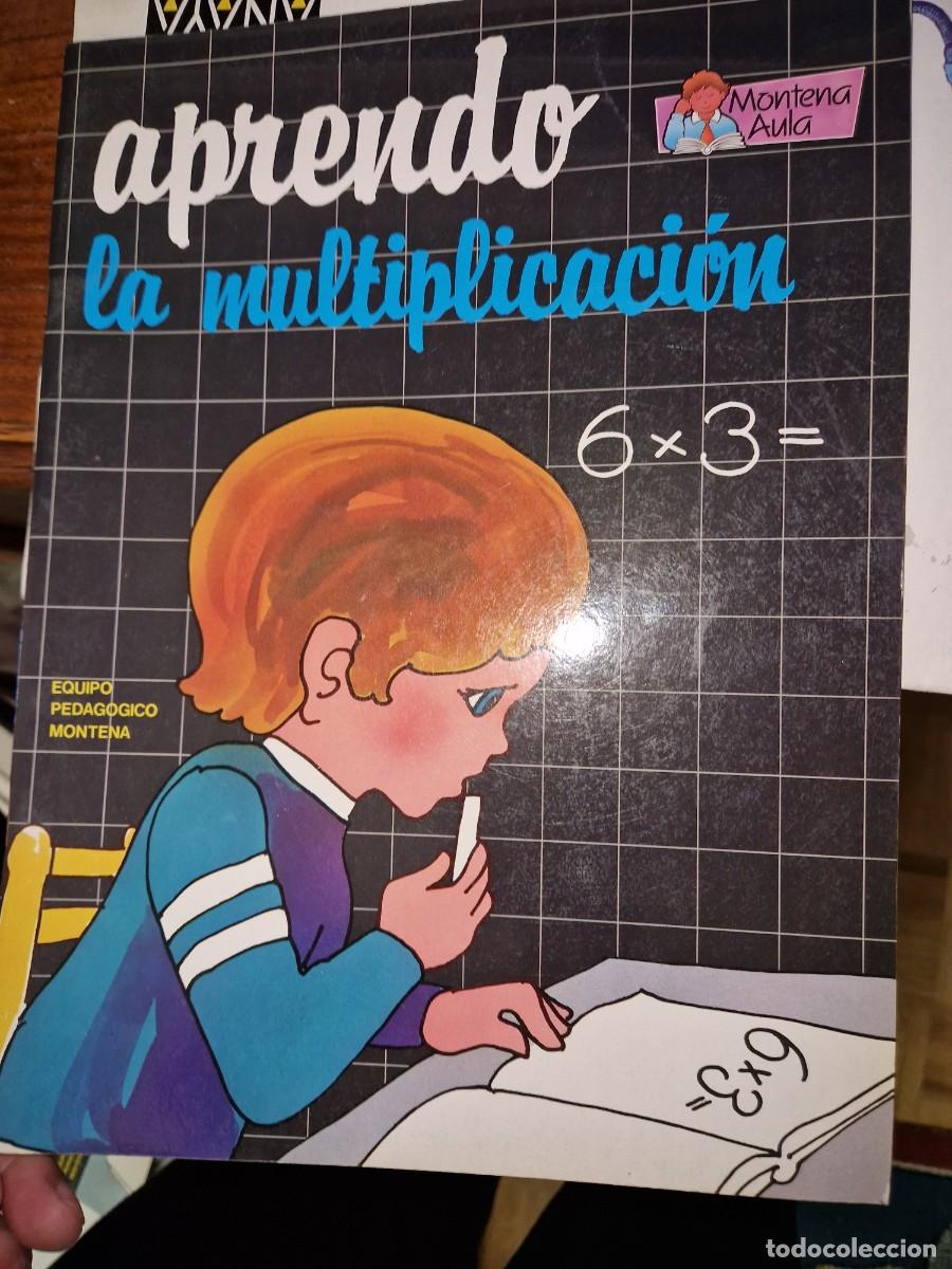 Libros de segunda mano: APRENDO LA MULTIPLICACION- EDUCACION INFANTIL - MONTENA AULA - A&Ntilde;O 1987
