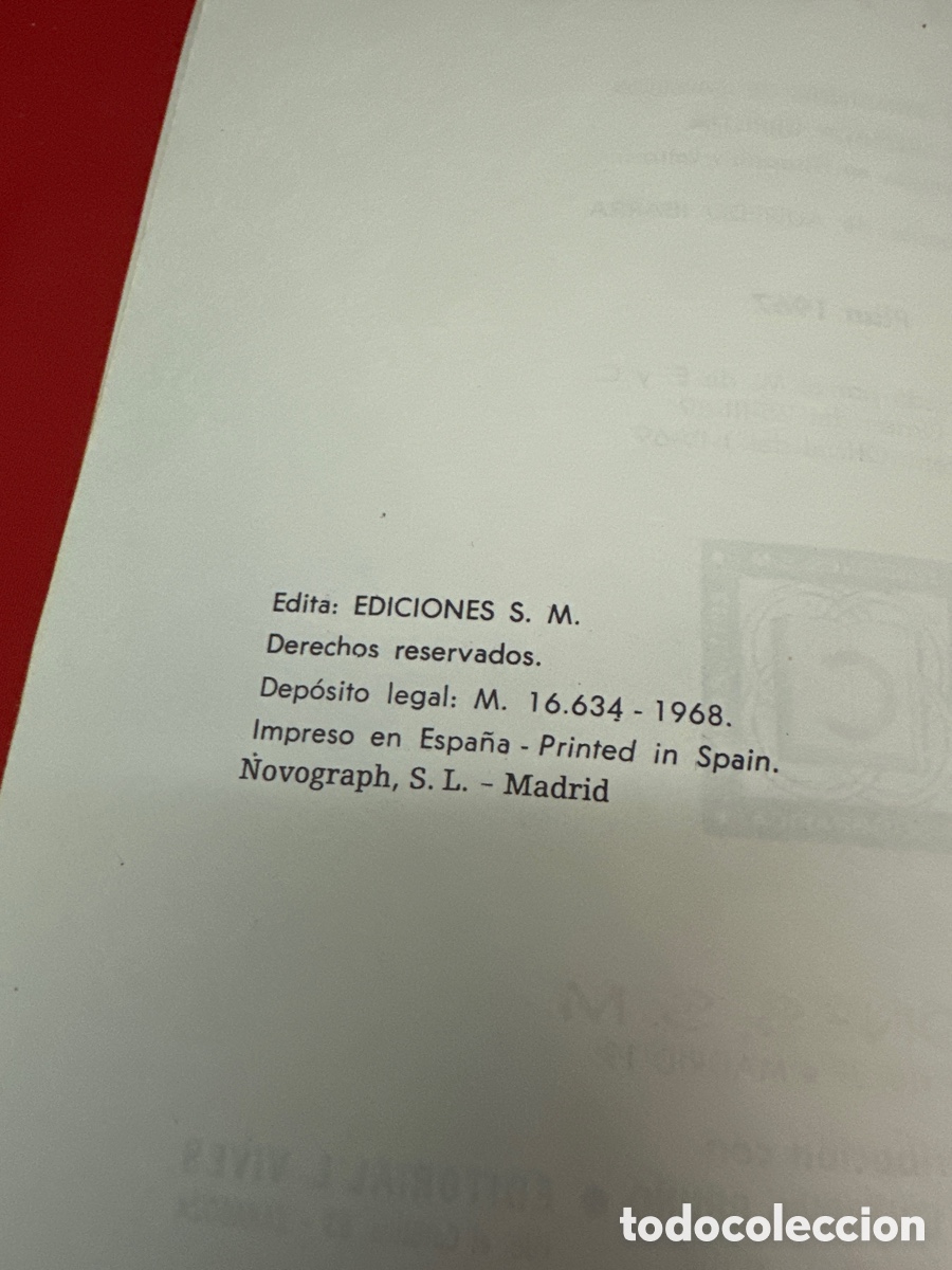 Libros de segunda mano: ESPA&Ntilde;OL 2&deg; BACHILLERATO - EDICIONES SM - A&Ntilde;O 1968 - Foto 4
