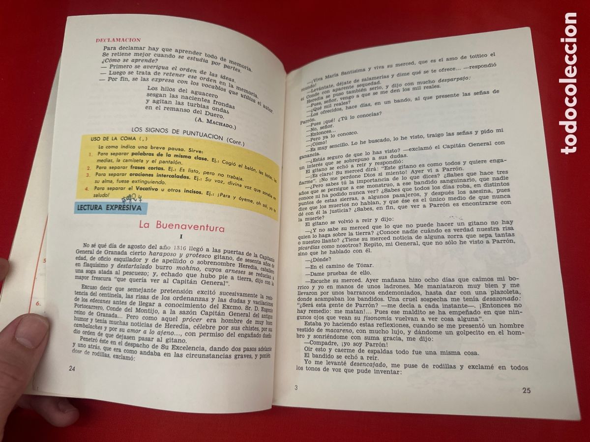 Libros de segunda mano: ESPA&Ntilde;OL 2&deg; BACHILLERATO - EDICIONES SM - A&Ntilde;O 1968 - Foto 6