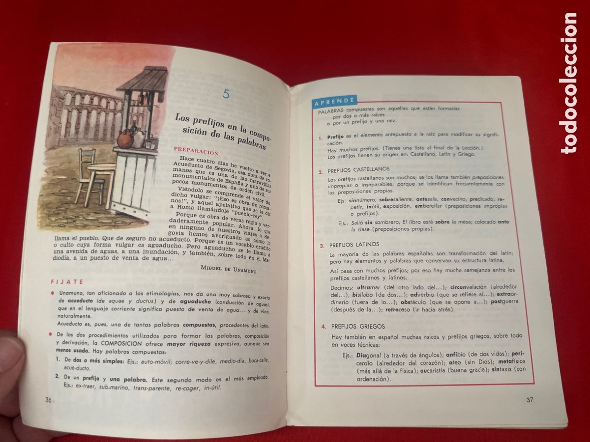 Libros de segunda mano: ESPA&Ntilde;OL 2&deg; BACHILLERATO - EDICIONES SM - A&Ntilde;O 1968 - Foto 7