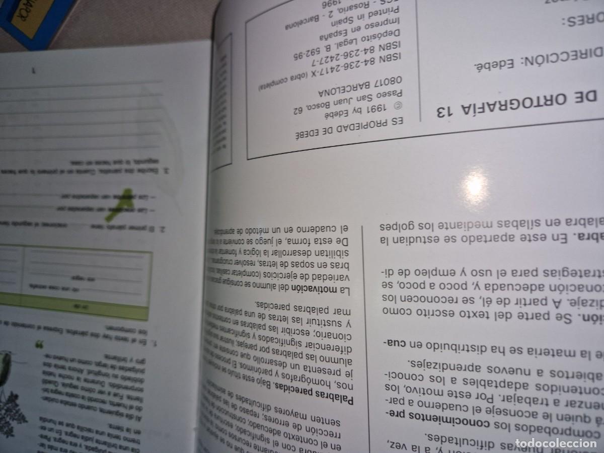 Libros de segunda mano: CUADERNO DE ORTOGRAFIA DE EDEBE - Foto 2