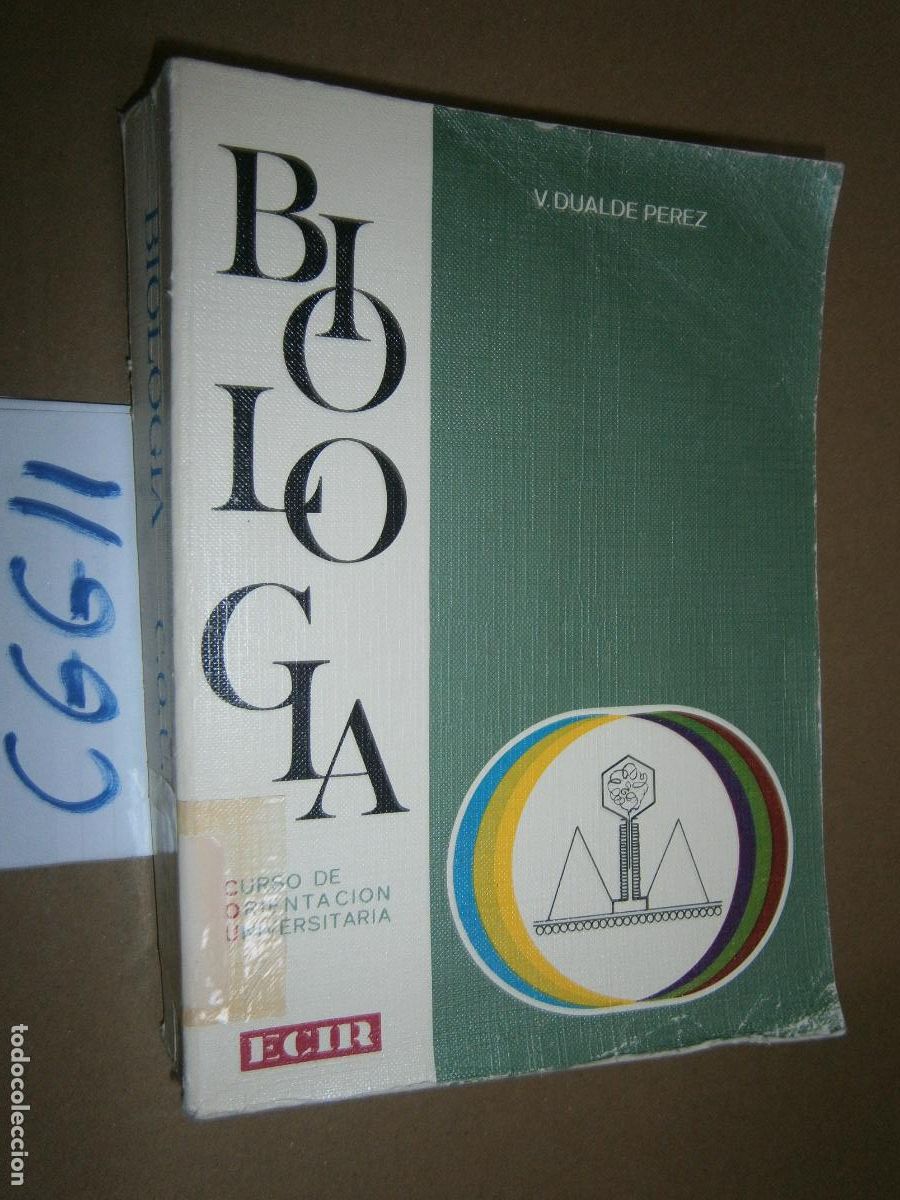 Libros de segunda mano: ANTIGUO LIBRO DE TEXTO - BIOLOGIA - Foto 1