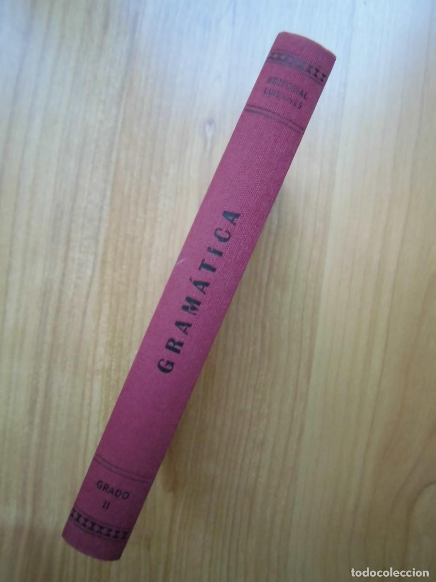 Libros de segunda mano: GRAM&Aacute;TICA SEGUNDO GRADO EDITORIAL LUIS VIVES FACS&Iacute;MIL - Foto 3