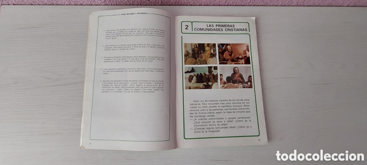 Libros de segunda mano: Libro 8&deg; de EGB de religi&oacute;n catolica - Foto 4