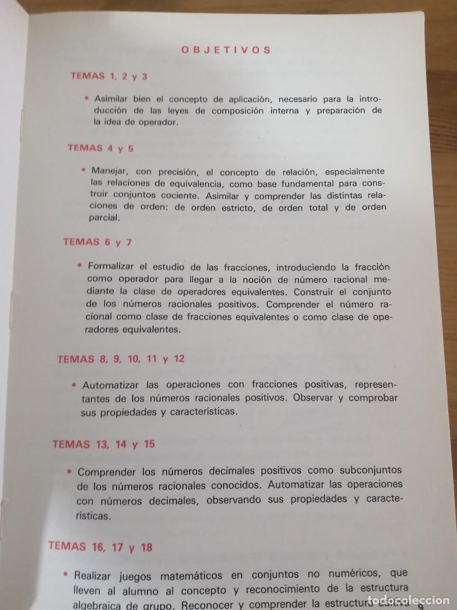 Libros de segunda mano: Matem&aacute;ticas 6 EGB. Edelvives. - Foto 3