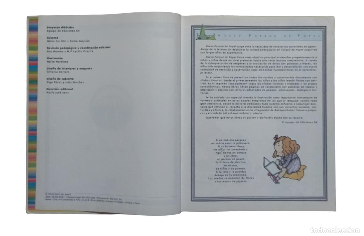 Libros de segunda mano: INICIACI&Oacute;N A LA LECTURA II. EDICIONES SM 2000. - Foto 5