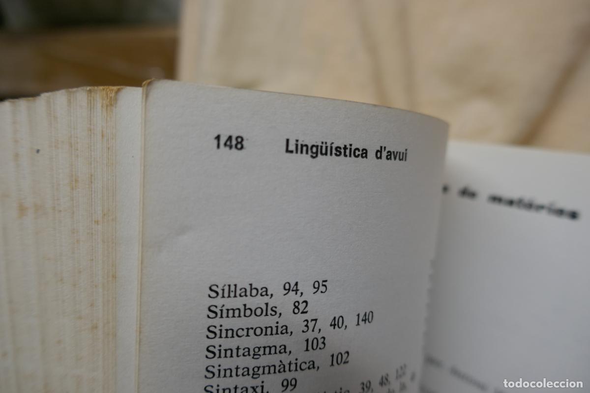 Libros de segunda mano: LING&Uuml;&Iacute;STICA DAVUI - RAMON CERD&Aacute; - EDITORIAL TEIDE (EN CATALAN) - Foto 9