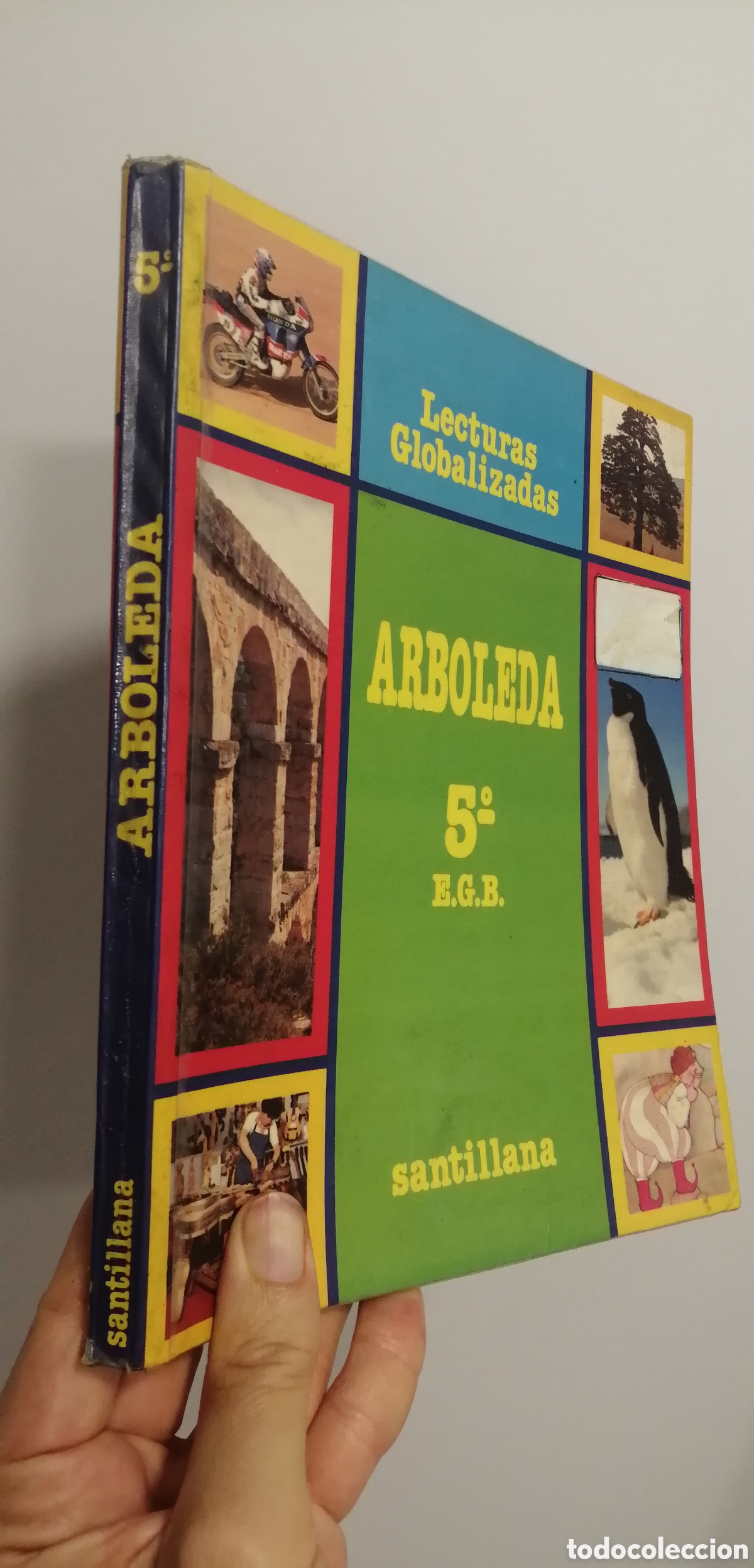 Libros de segunda mano: Arboleda 5 EGB Santillana Lecturas - Foto 2