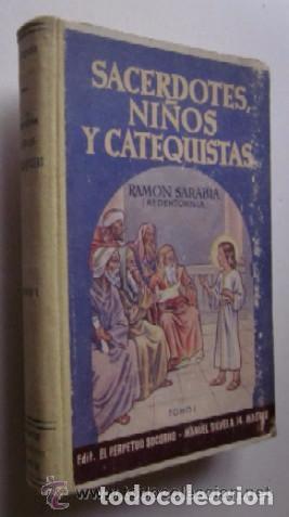 Libros de segunda mano: SACERDOTES, NI&Ntilde;OS Y CATEQUISTAS - LOS MANDAMIENTOS DE LA LEY DE DIOS - LIBRO ESCOLAR A&Ntilde;O 1942