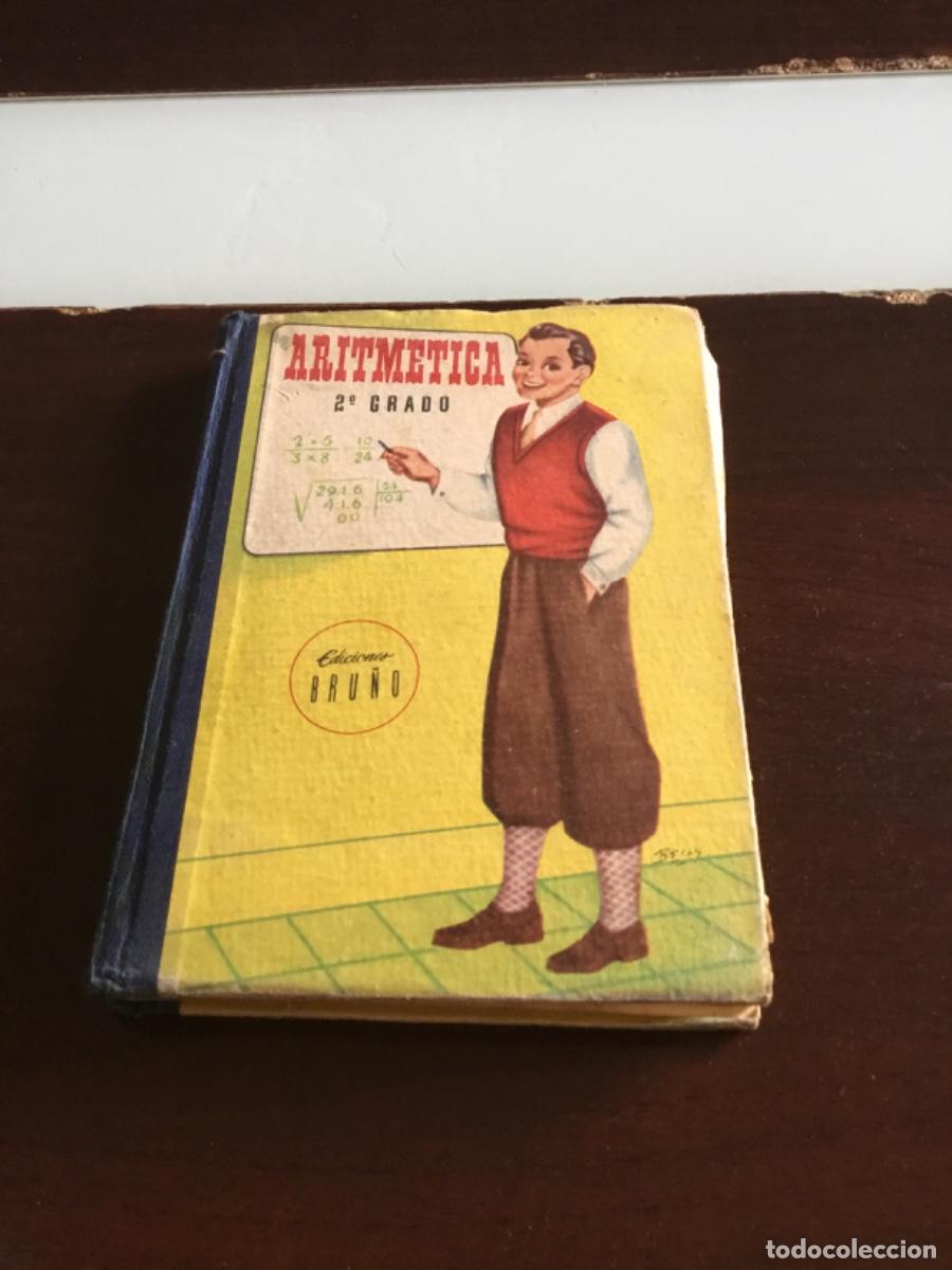 Libros de segunda mano: Libro aritm&eacute;tica Segundo grado ediciones bru&ntilde;o, 1959 - Foto 1