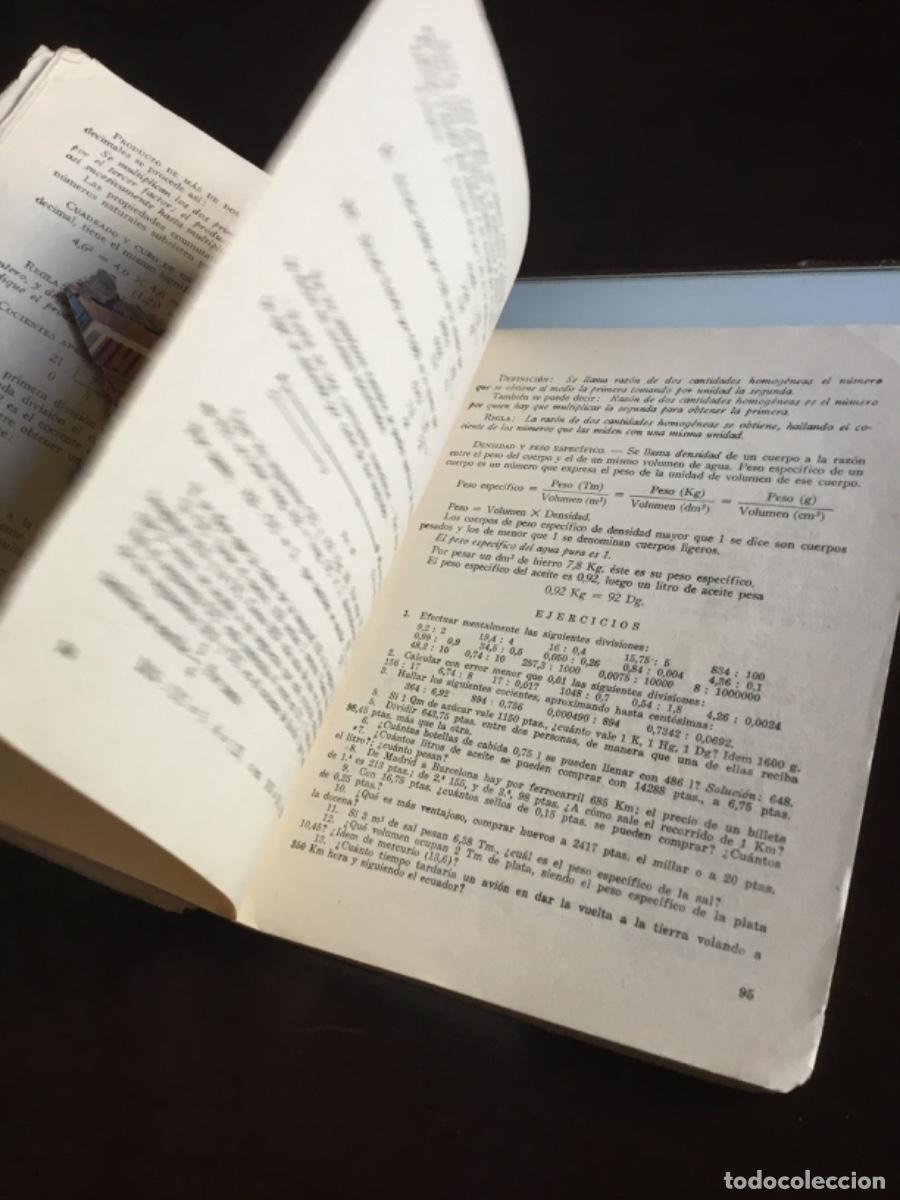 Libros de segunda mano: Libro matem&aacute;ticas, plan de bachillerato de 1957 primer curso - Foto 3