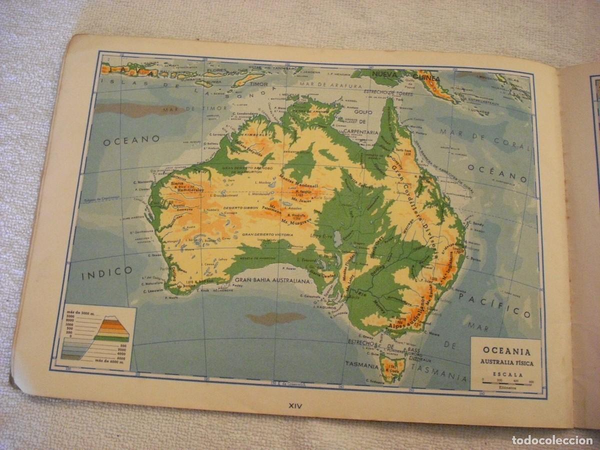 Libros de segunda mano: ATLAS ESCOLAR UNIVERSAL . SEIX BARRAL 1962 - Foto 4