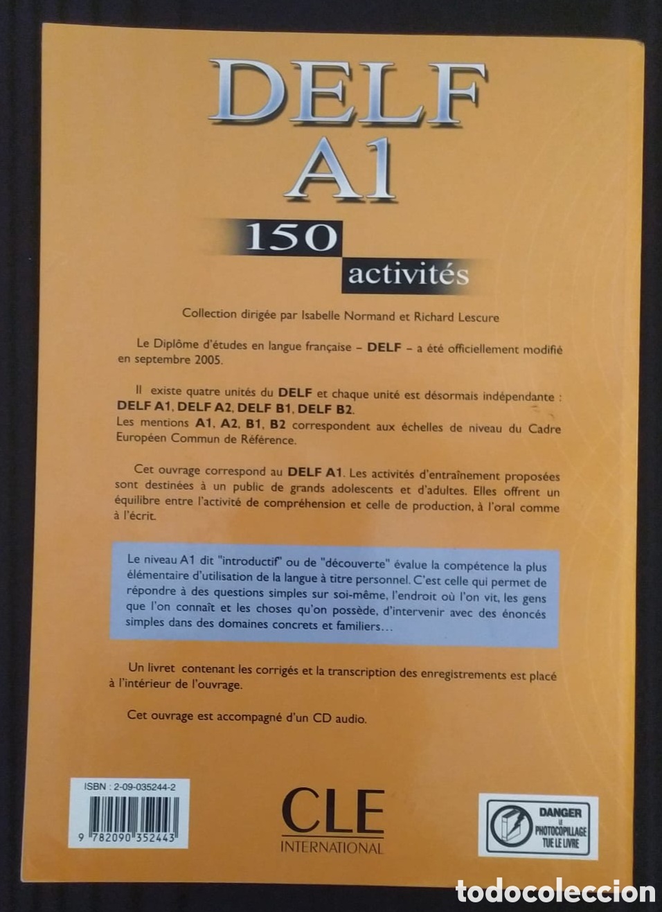 Libros de segunda mano: DELF A1. 150 ACTIVIT&Eacute;S FRANCAISE - Foto 2