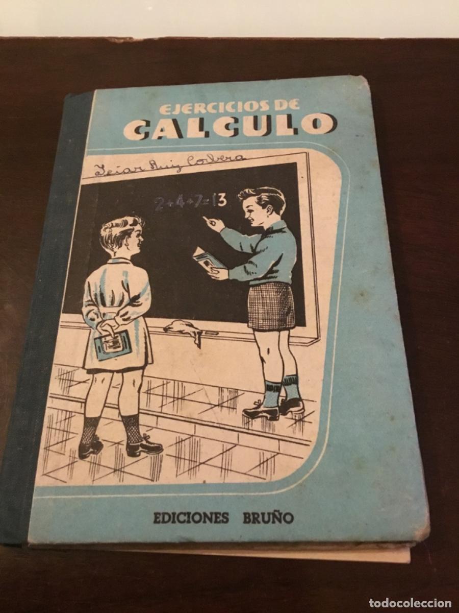 Libros de segunda mano: Libro ejercicios De c&aacute;lculo bru&ntilde;o 1952 - Foto 1