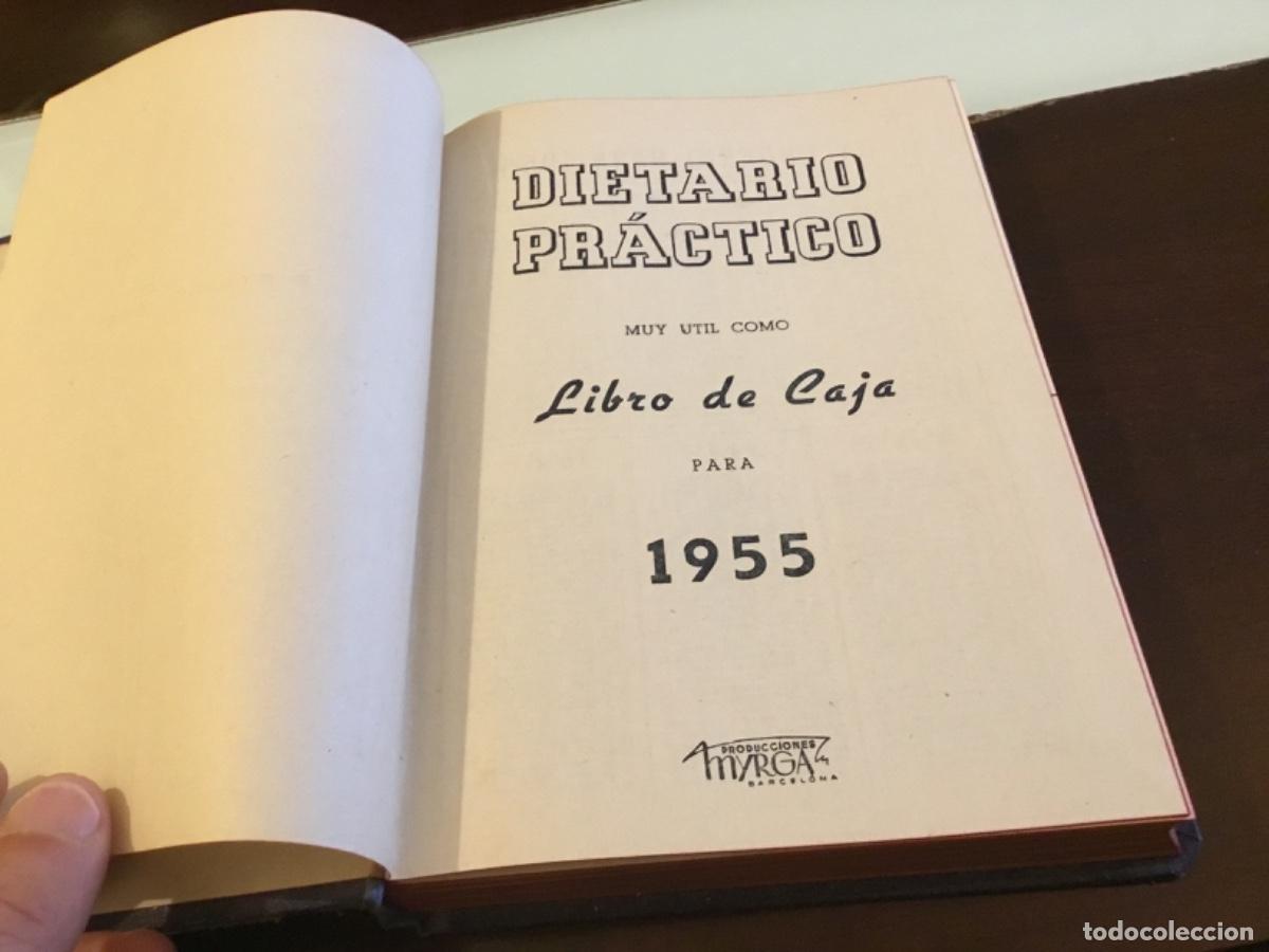 Libros de segunda mano: Dietario pr&aacute;ctico, 1955 muy raro y dif&iacute;cil - Foto 3