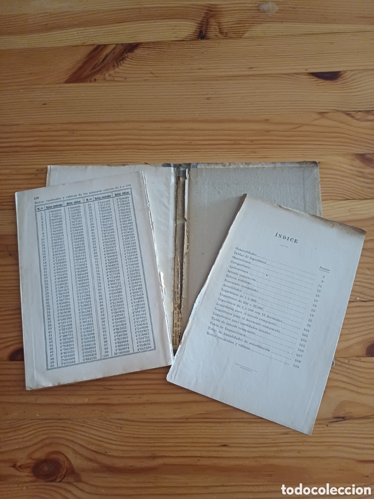 Libros de segunda mano: Tablas de logaritmos Bru&ntilde;o Libro de texto escolar - Foto 4