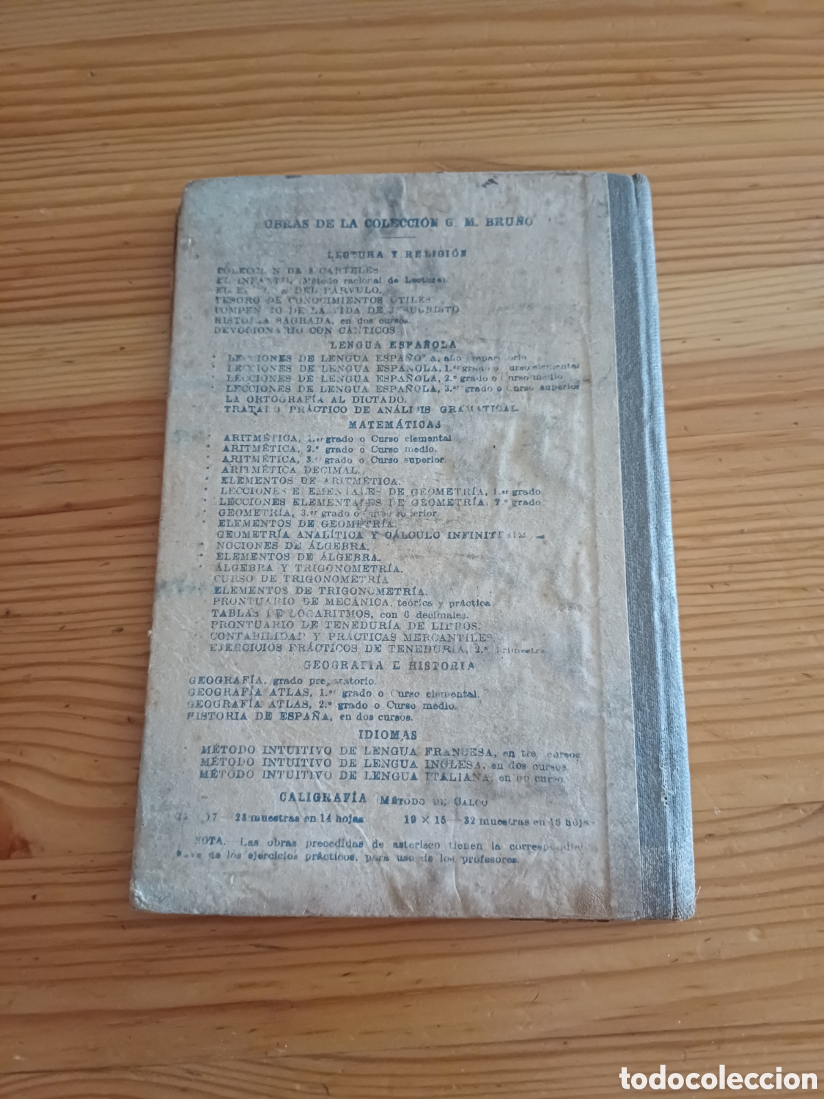 Libros de segunda mano: Tablas de logaritmos Bru&ntilde;o Libro de texto escolar - Foto 5