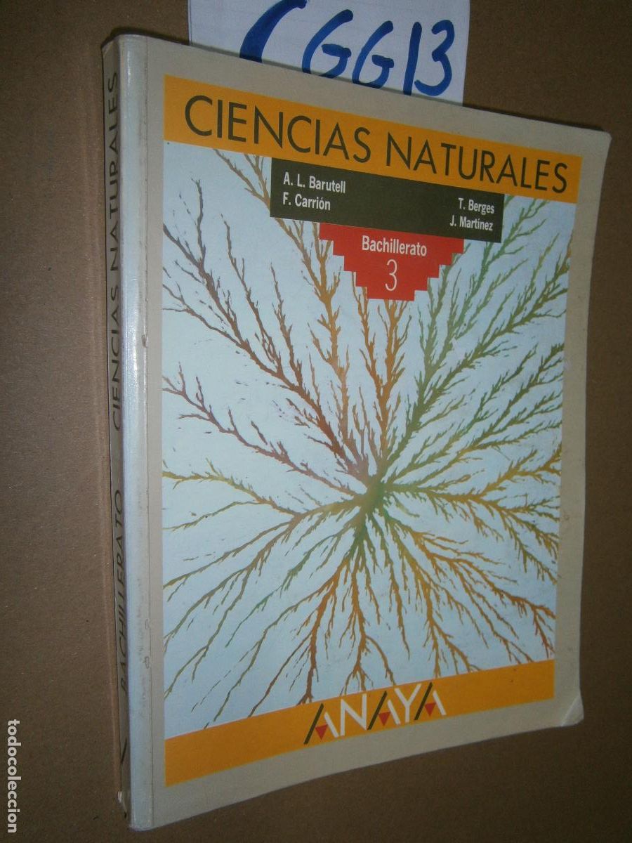 Libros de segunda mano: ANTIGUO LIBRO DE TEXTO - CIENCIAS NATURALES 3&ordm; BUP - Foto 1