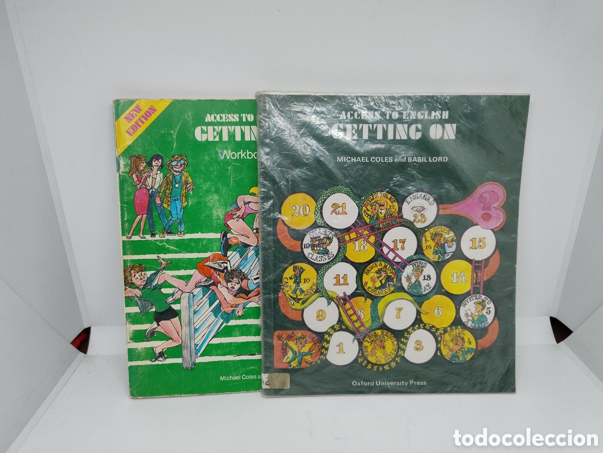 Libros de segunda mano: M69 Libro Getting on y Workbook A. Ref 2. Oxford University Press. El libro de Arthur. 1984. - Foto 1