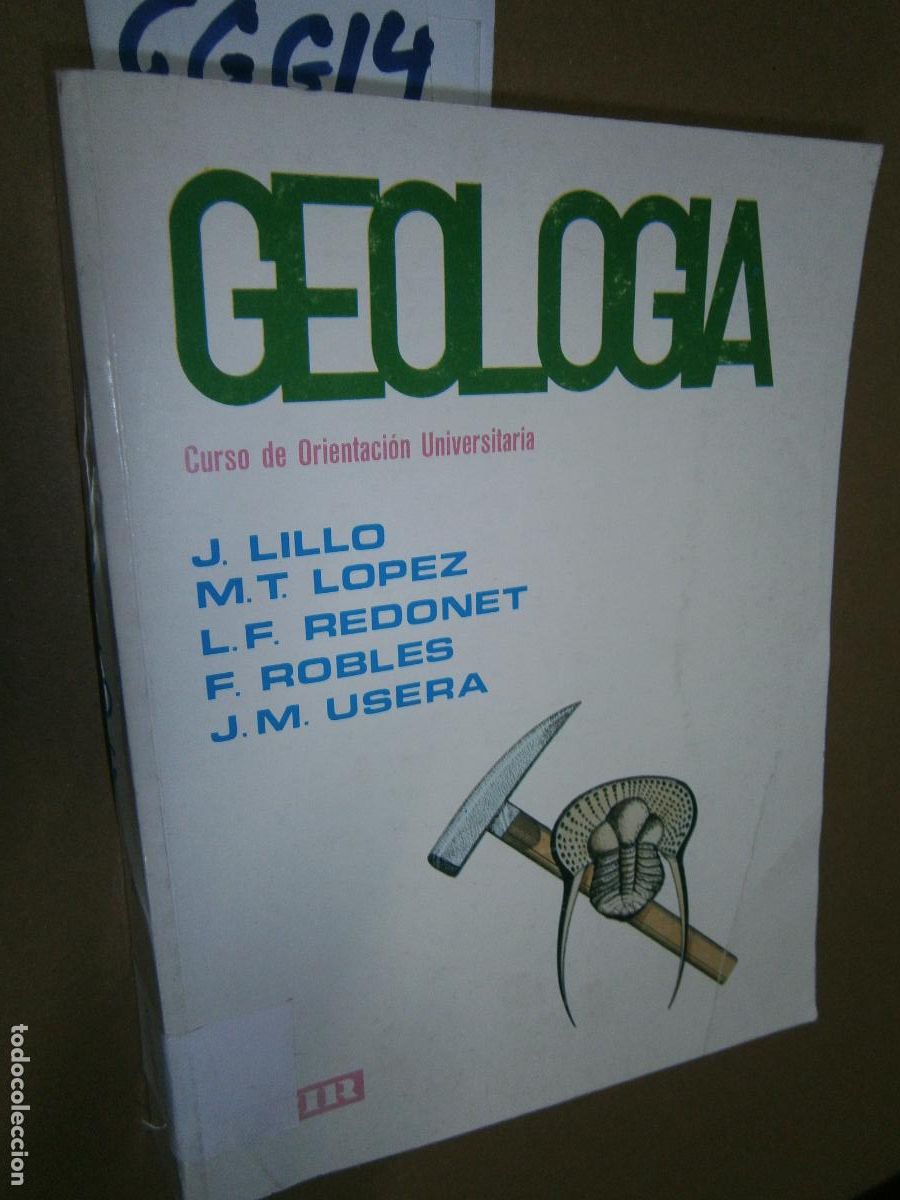 Libros de segunda mano: ANTIGUO LIBRO DE TEXTO - GEOLOGIA COU - Foto 1