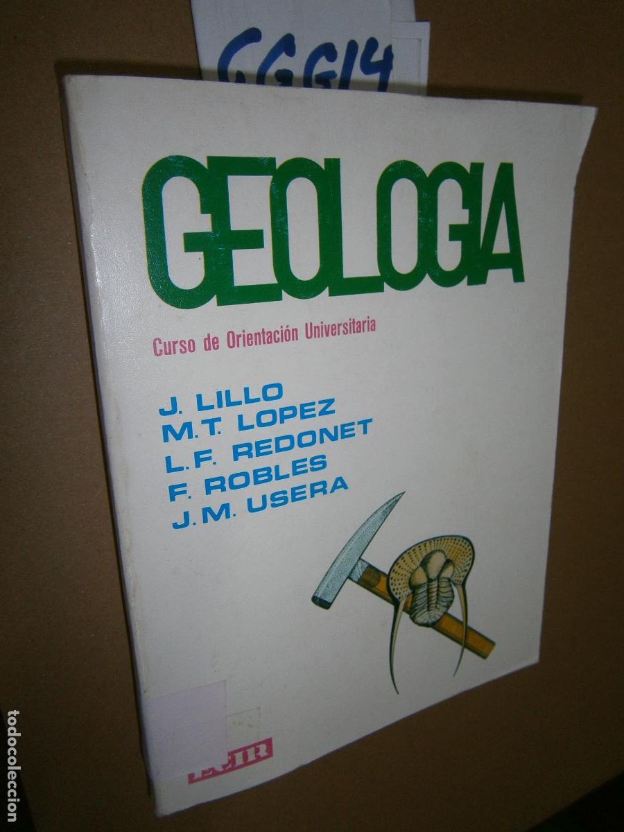 Libros de segunda mano: ANTIGUO LIBRO DE TEXTO - GEOLOGIA COU - Foto 1