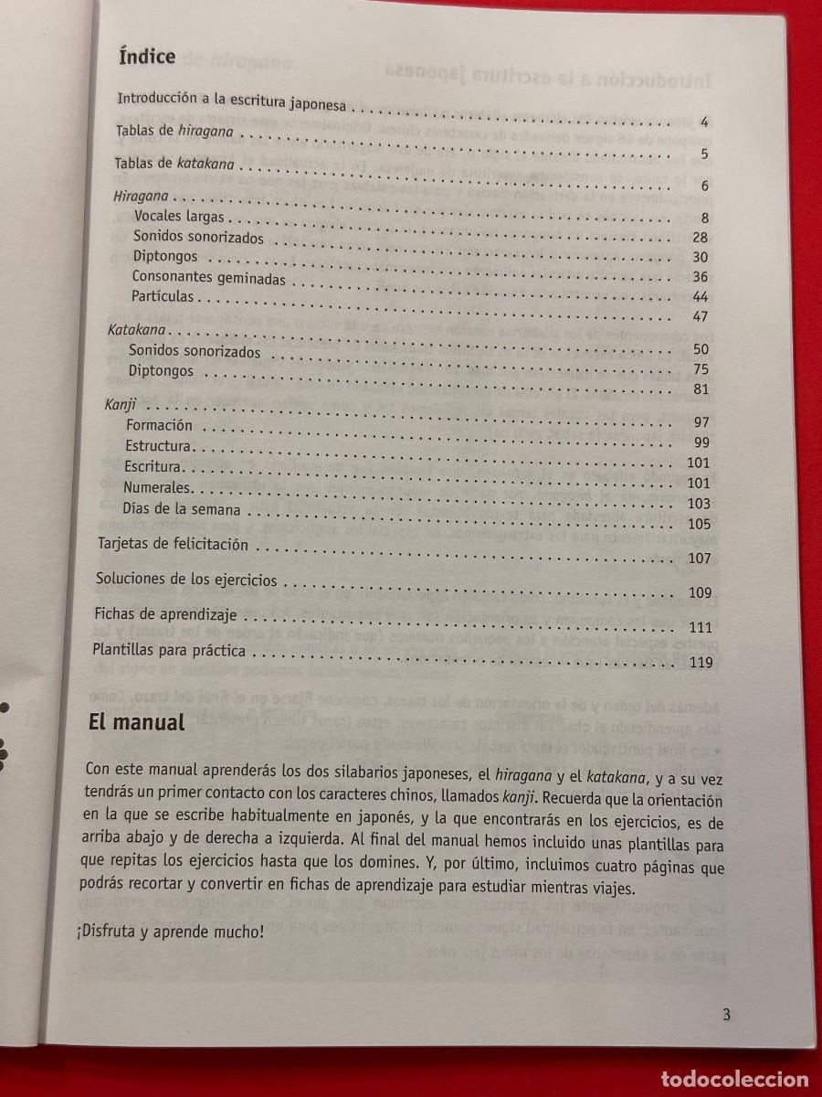 Libros de segunda mano: Japon&eacute;s. Manual de escritura - Foto 5