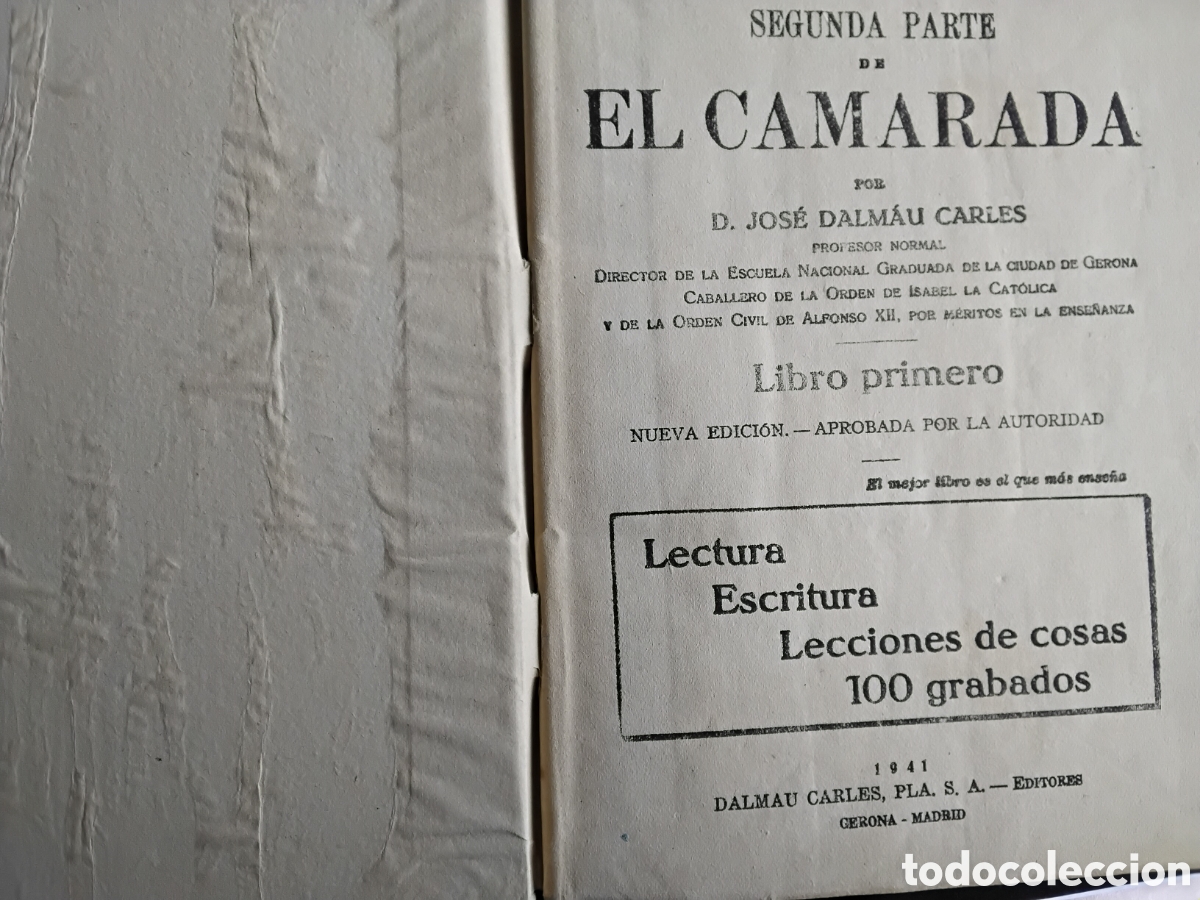 Libros de segunda mano: El Camarada .Segunda parte - Foto 3